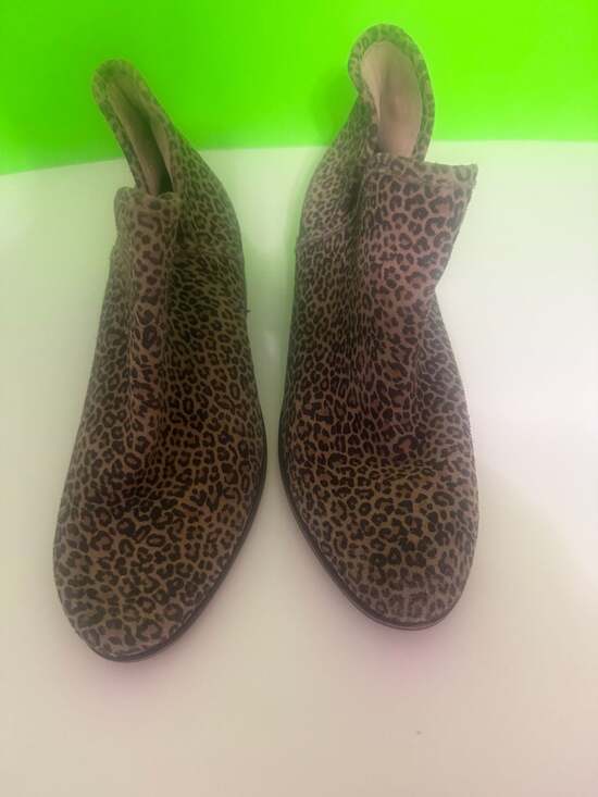 Lucky Brand Shoes - Lucky Brand Women's Leopard Print Suede Ankle Booties